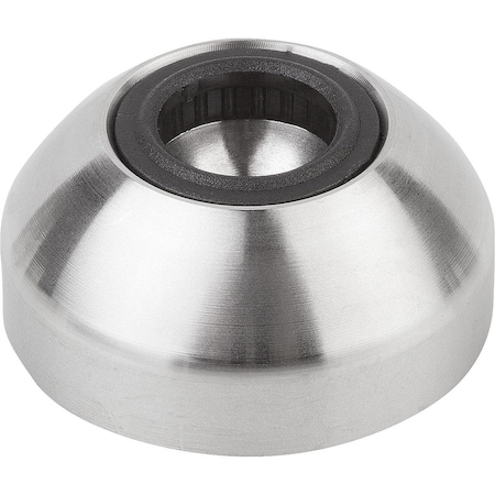 Kipp Plate Anti-Slip Plate, Form:B Stainless Steel, D=100 K0416.21002